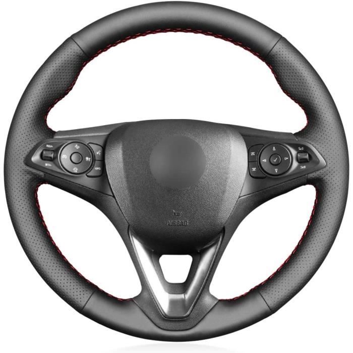 Housse de volant cousue pour Opel Astra (K) 2015-2020-Corsa (E)  2014-2019-Crossland X 2017-2020-Grandland X 2017-2020-Insignia (CT) -  Cdiscount Auto