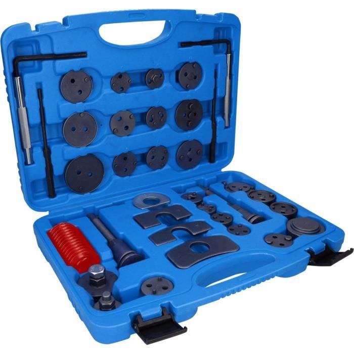 BRILLIANT TOOLS BT701050 Jeu De 35 Pcs Repousse-Pistons De Frein Universel – Outil Professionnel Pour Changement Plaquette