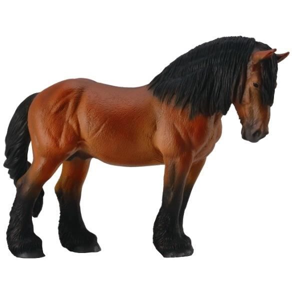 Figurine Cheval Ardenner Hengst Collecta - Marron - Pour Enfant - 16 7 x 10 9 cm Figurine Cheval Ardenner Hengst Collecta - Marron - Pour Enfant - 16 7 x 10 9 cm