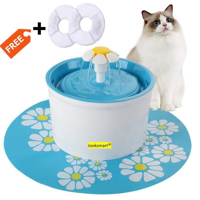 Fontaine A Eau Pour Chat Chien Silencieuse 1 6l Fleur Automatique Electrique Avec 2 Pcs Filtre Pas Cher Distributeur Eau Animaux Pet Cdiscount Fontaine A Eau Pour Chat Chien Silencieuse 1 6l Fleur Automatique Electrique Avec 2 Pcs Filtre Pas Cher Distributeur Eau Animaux Pet Cdiscount