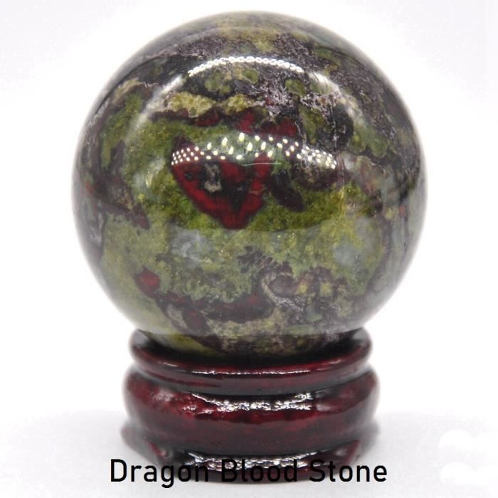Boule De Cristal De Guérison Œil De Tigre Naturel, Sphère De Pierres Précieuses Avec Support En - 5