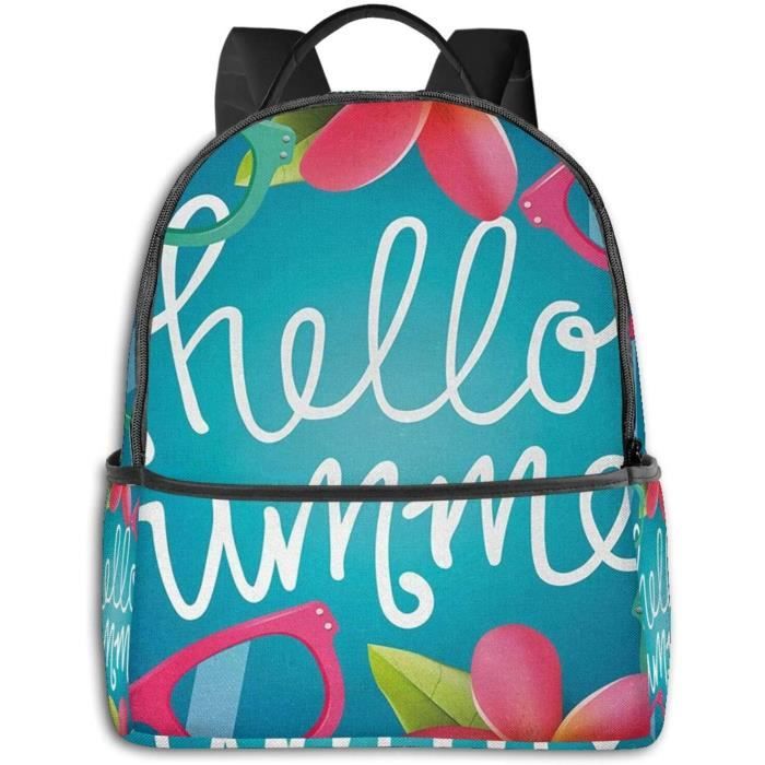 Sac à Dos LARKSON No 3 Bleu – 23L, Compartiment Ordinateur 16", Imperméable, Rembourré – Pour Collège, Sport, Voyage