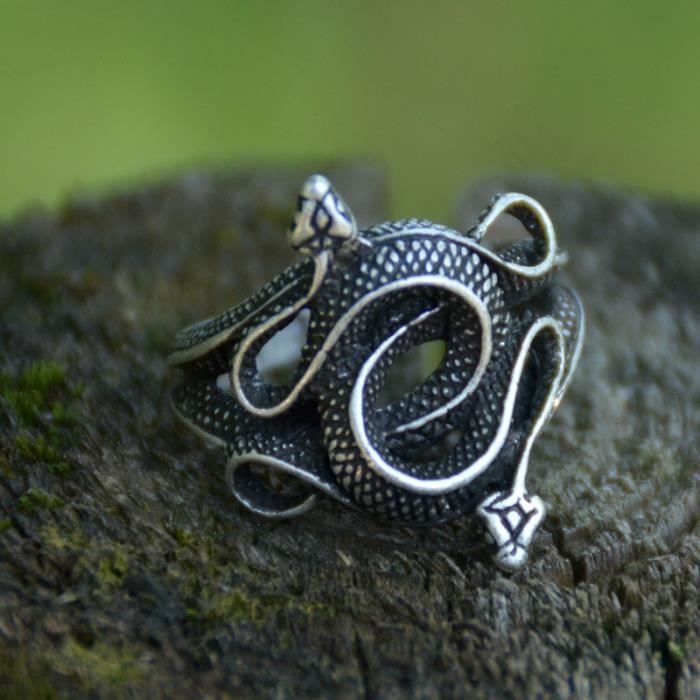Couleur A taille redimensionnable Bague gothique sorci re pa en
