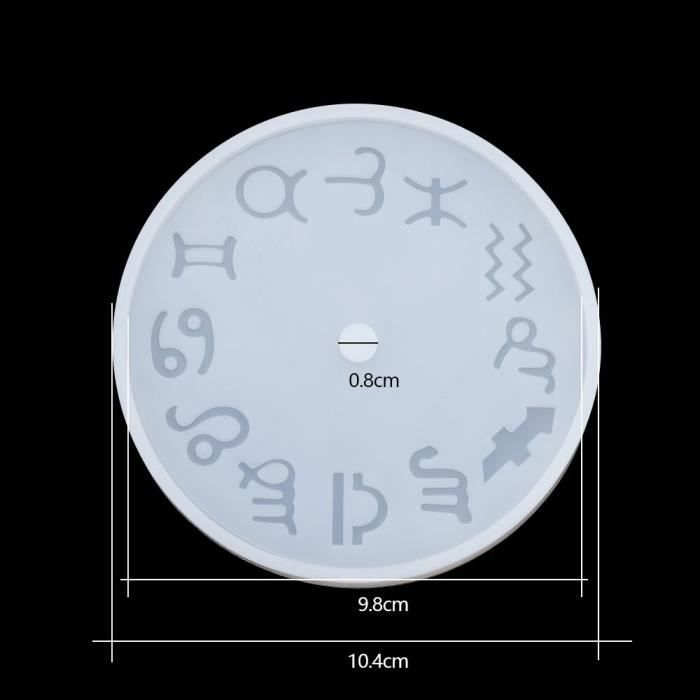 Petit Carré 5cm Moules En Résine Époxy En Silicone, Différentes Tailles, Plateau À Tasses, Ovale