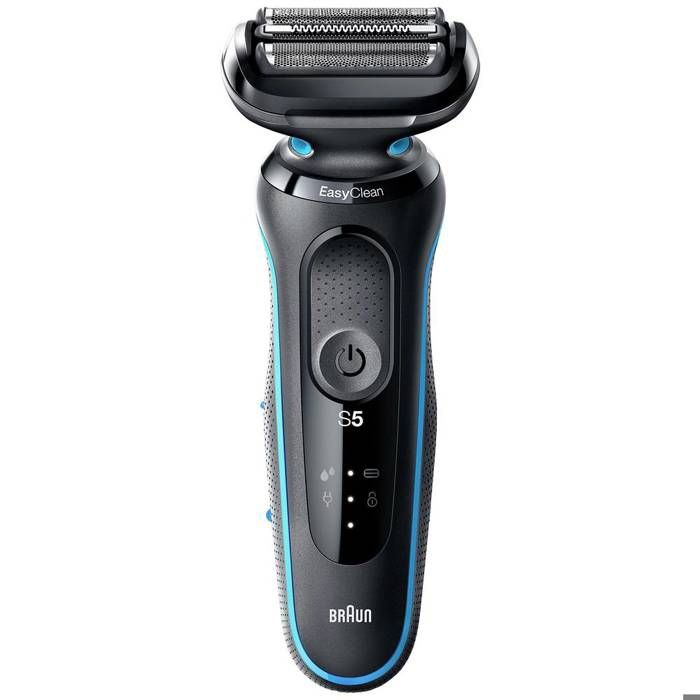 Braun 51-M1000s 51-M1000s Rasoir à grilles noir/bleu
