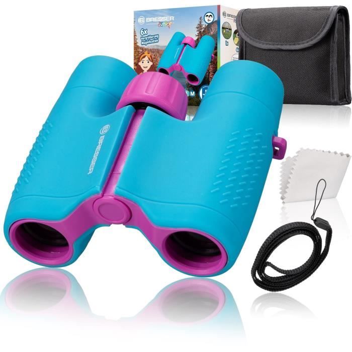 Jumelles enfant 6x21 bleu / lilas