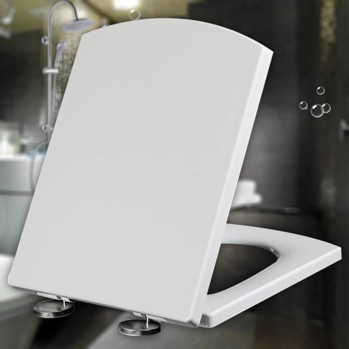 Siège De Toilette Idéal Standard Linda Blanc - Abattant Avec Fermeture Amortie - Neuf