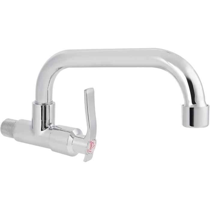EMKE Lavabo Mural de Salle de Bain 405 x 280 x 140 mm, Vasque