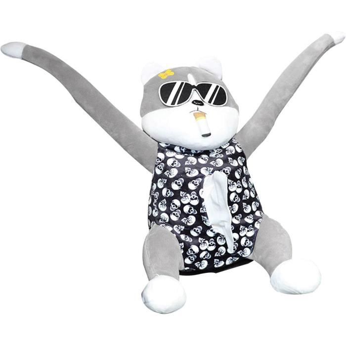 Porte-Boîte De Mouchoirs En Papier - Boîte À Serviettes En Peluche