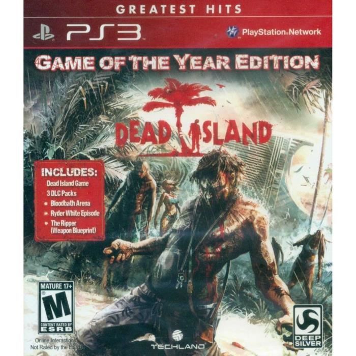 Jeu Vidéo - Deep Silver - Dead Island Game Of The Year Edition - Fps - Mode Multiplayer - PS3