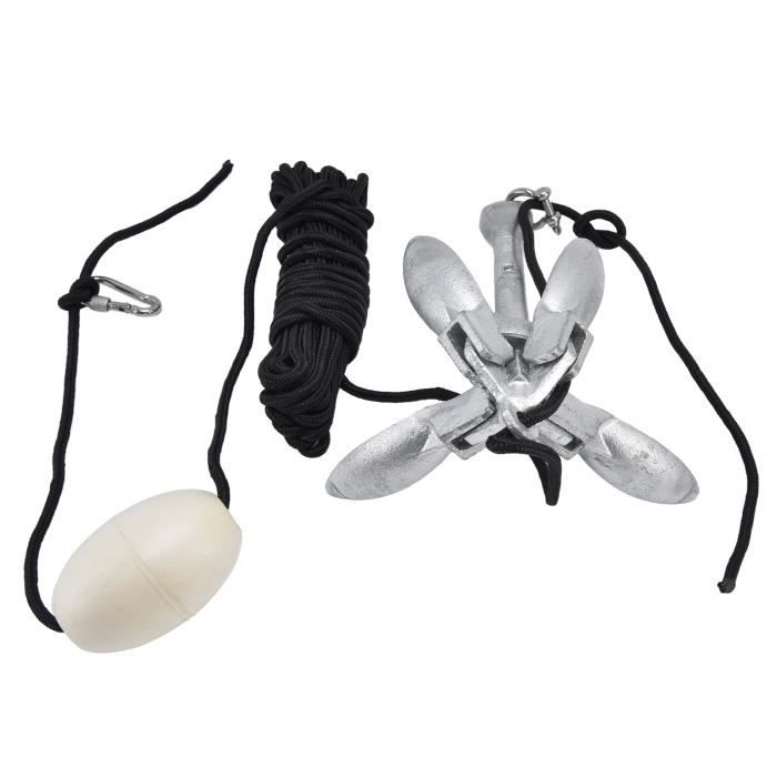 Marine Kayak Ancre Ancre Pliante Grappin Anchor Kit Pour Kayaks Canots