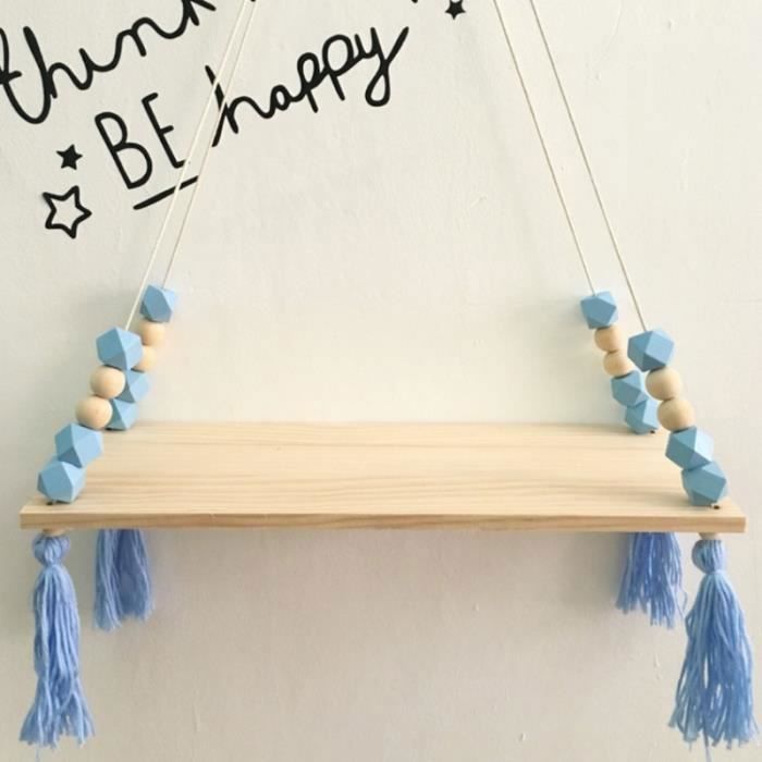 Hamac Mural Macramé Coton Nordique – Filet Rangement Peluches & Jouets – Style Boho Chic