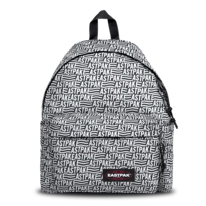 Sac dos Eastpak Padded Pak R 24 L Sculptype Black Noir Blanc