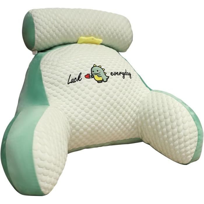 Coussin De Lecture Pour Lit Avec Accoudoirs - Gros Coussin Canapé Ergonomique 75x50cm Style E Cartoon