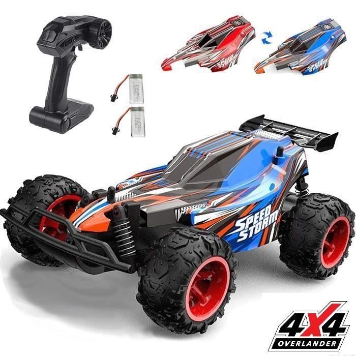 RC Voiture Télécommande 20KM/H Haute Vitesse 2.4 GHz Voitures Télécommandée  de Course Buggy avec Deux Coquille, pour Enfant 5-12 Ans