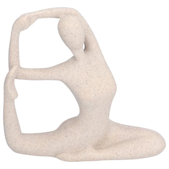 Sculpture de yoga Fat Lady - Statue de pose de yoga en résine, statue de méditation féminine | Statue de femme - Ornement créatif de yoga - Décoration de table Sculpture de yoga Fat Lady - Statue de pose de yoga en résine, statue de méditation féminine | Statue de femme - Ornement créatif de yoga - Décoration de table