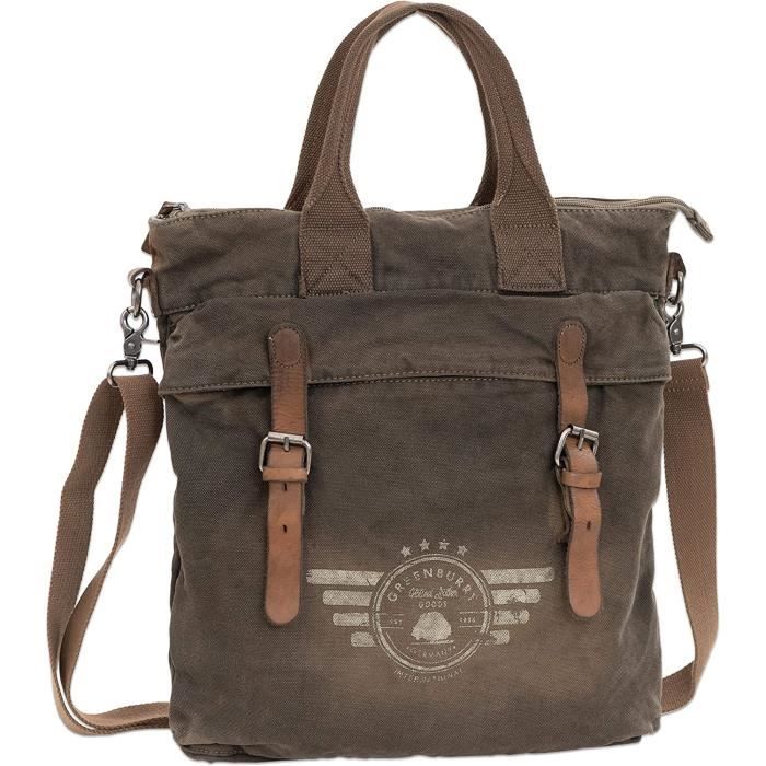Greenburry Vintage Aviator Schultertasche 36cm #GB- Produktbild-Vorschau 2