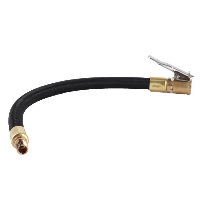 Rallonge Gonflage Pneu 1,5 M – Adaptateur Mandrin Cuivre – Flexible Résistant Chaleur – Pour Voiture Moto Vélo Compresseur