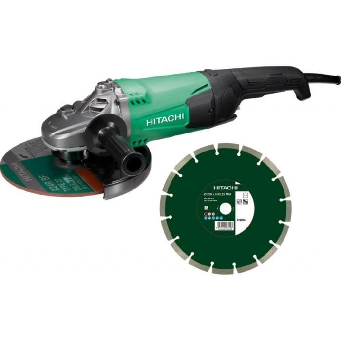 Hitachi Meuleuse D Angle G23st 1 Disque Diamant 2000 W 230 Mm Achat Vente Meuleuse Hitachi Meuleuse D Angle G23st Cdiscount