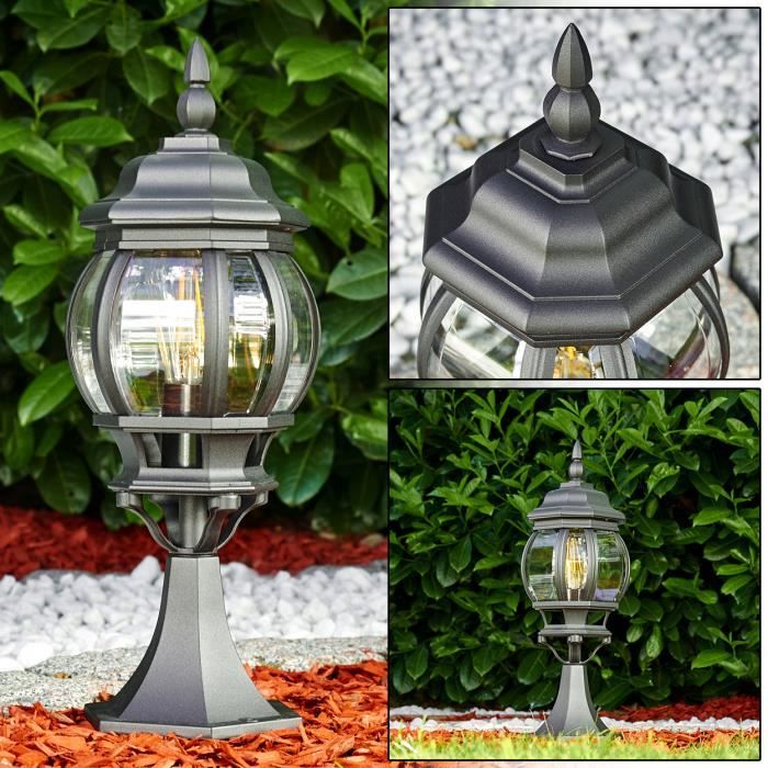 Lampe dextérieur - HOFSTEIN - Meyen - Aluminium noir - Vintage - IP44 Lampe dextérieur - HOFSTEIN - Meyen - Aluminium noir - Vintage - IP44