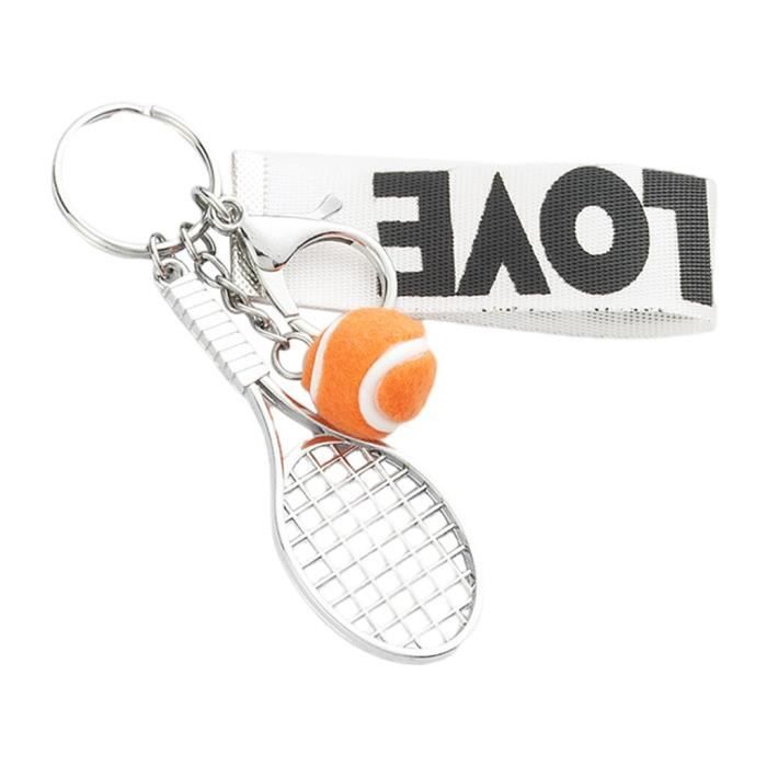 Ifundom Lot Mini Raquette De Tennis Et Balle Ornementale - Décoration Mini Maison Et Gâteau Sport