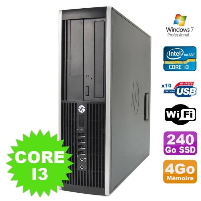 Unité Centrale HP 8100 SFF - Core i5 - RAM 8Go - HDD 1To - Windows 10
