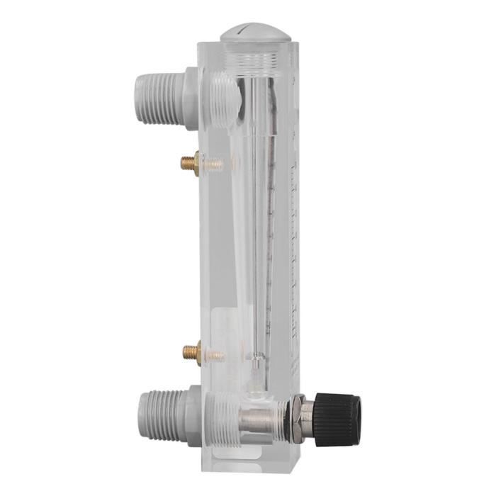 HURRISE Débitmètre de type panneau 16‑160LPH Débitmètre de liquide ...