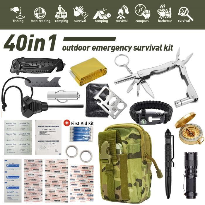 Kit de survie professionnel - Tente Aventure