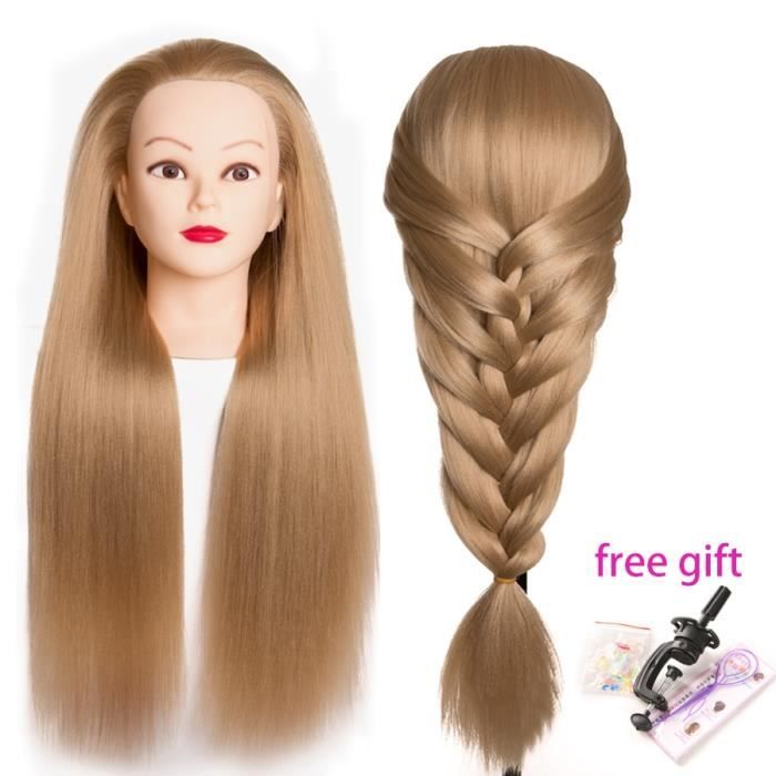 Professionnel 65 Cm De Coiffure Poupees Tete De Femme Mannequin Coiffure Tete De La Formation Belle Haute Qualite Mannequin Tete Cdiscount Au Quotidien