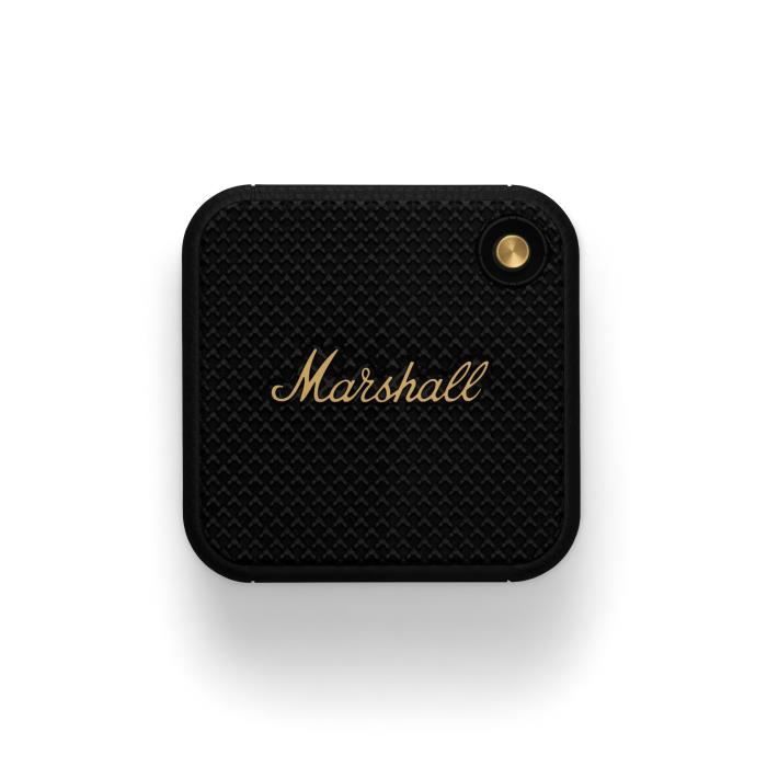 MARSHALL WILLEN - Enceinte portable sans fil - 15h d'autonomie - Bluetooth 5.1 - Black and Brass