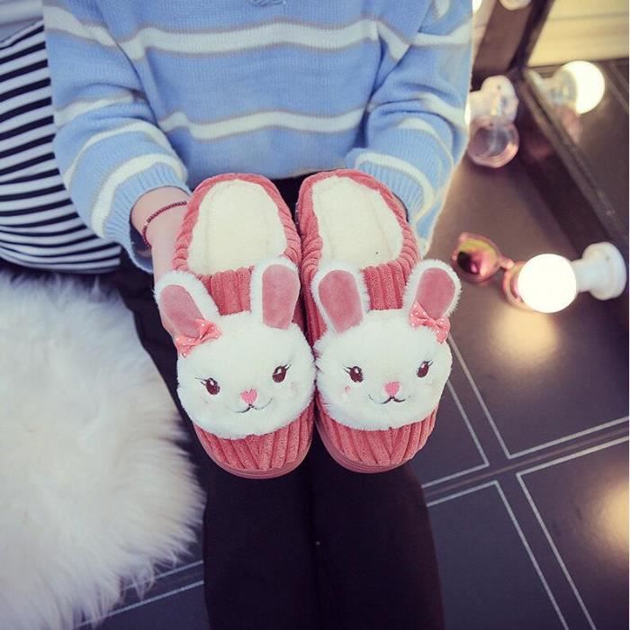 Animaux Chaussons Confortable Femme Chaussons Meilleure Qualit
