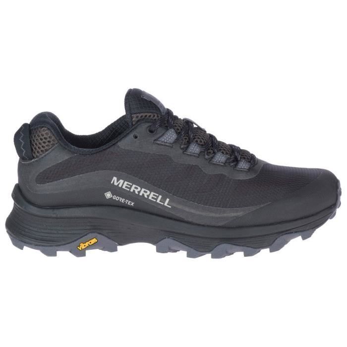 Sneaker Femme - Merrell - Moab Speed GTX - Noir Asphalte - Respirant - Randonnée