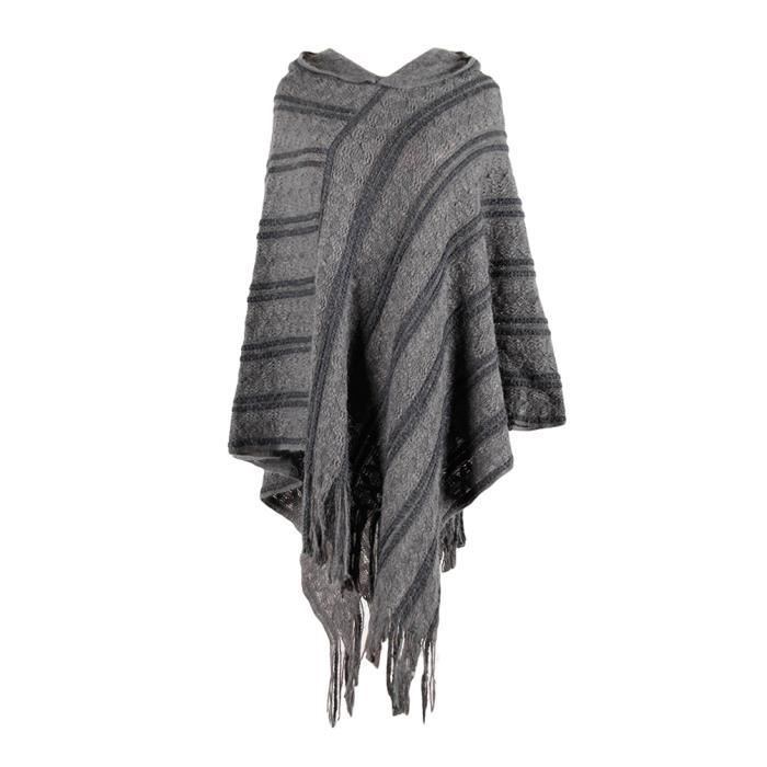 Pull Col Roule Gris Femme Cdiscount