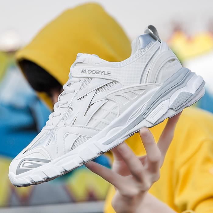 Basket blanche basse homme online