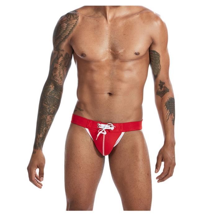 Sous-vêtements Sexy Pour Hommes, String Transparent, Culotte