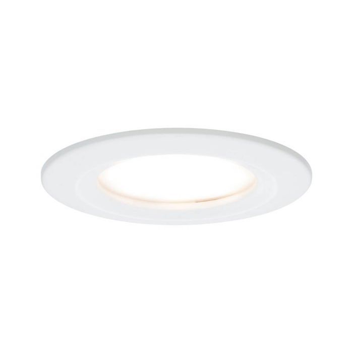 Paulmann Nova Spot encastrable pour salle de bains LED LED 6 W IP44 blanc mat
