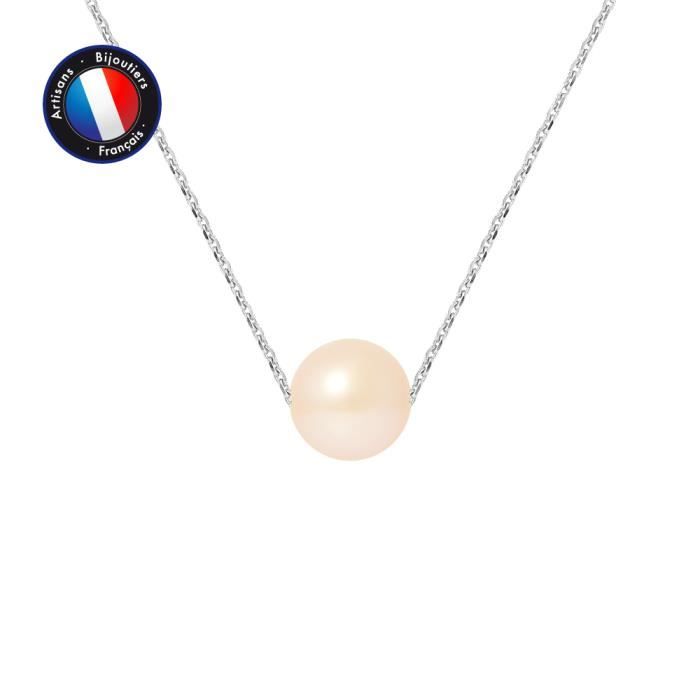 Collier En Perles D'eau Douce Argent Sterling 925 - Silverly - Élégant Et Naturel