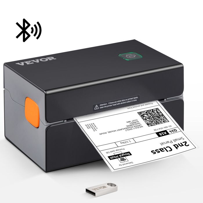 Imprimante d'étiquettes Thermique - VEVOR - 4x6 Code Barre USB