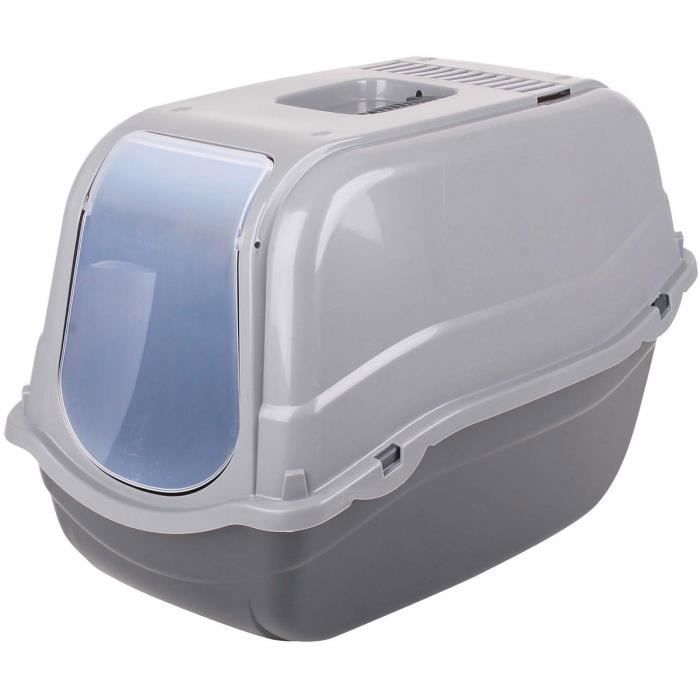 Maison De Toilette Pour Chat MP Bergamo - Design Italien Avec Filtre à Charbon Actif Jaune, Facile à Nettoyer - 8
