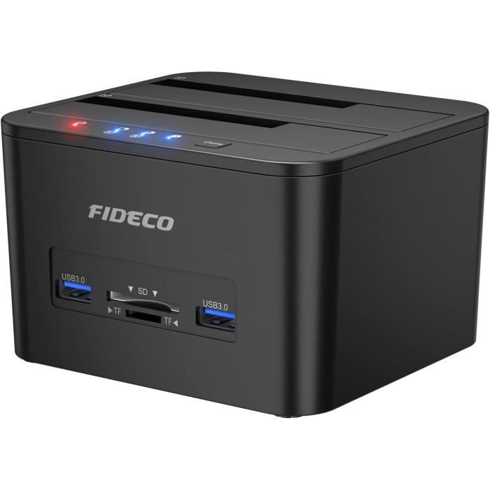 Reagle Station d'accueil pour disque dur 2,5 et 3,5 HDD/SSD 3