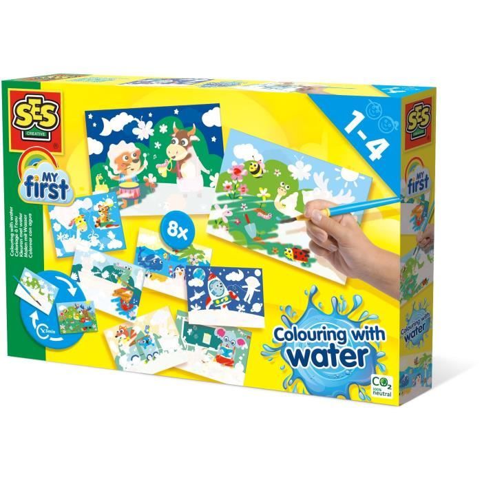 Pages à Eau Réutilisables YPLUS - Dessin Sans Désordre Pour Enfants | Busy Town, Jeux éducatifs