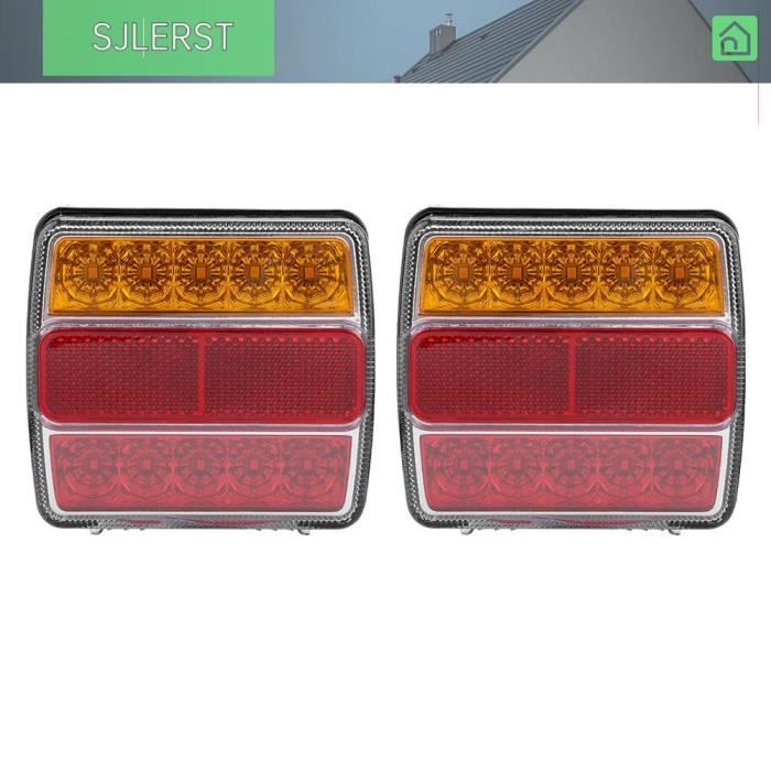 Feux Arrière LED Pour Remorque : Haute Visibilité, étanches Et Certifiés UE !