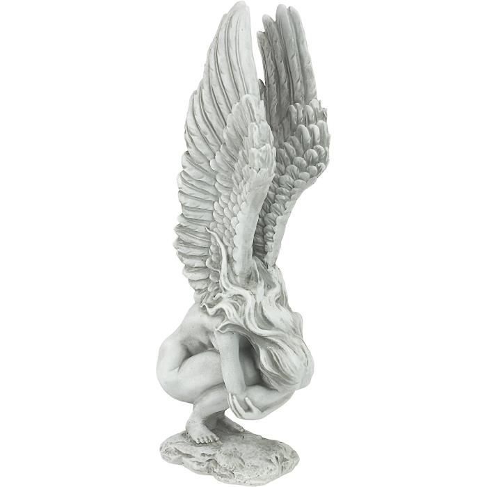 Design Toscano Ange Souvenir et Rédemption Statue Religieuse de Jardin