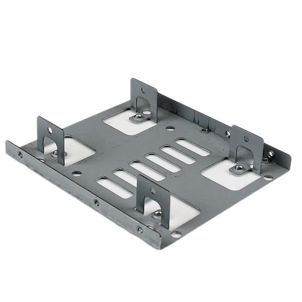 StarTech.com Kit de Montage pour 2 Disques Durs 25 SATA dans Baie 35 (BRACKET25X2)