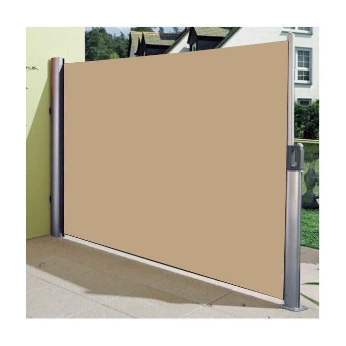 Stores lat&eacute;ral paravent ext&eacute;rieur brise vue pour terrasse - Dune - 1,8 x 3,5 m