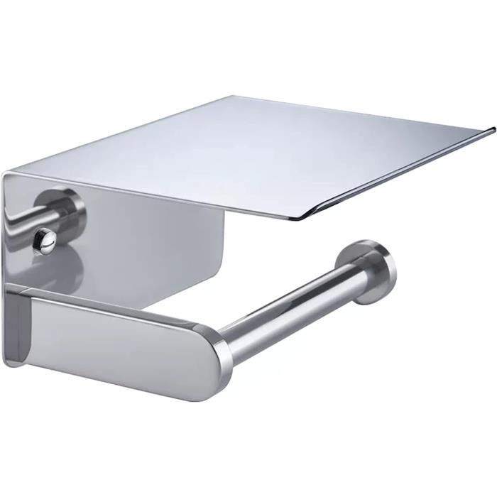 Gatco 4023AZ Tavern Porte-papier Toilette Mural En Nickel Satiné/style Européen 18,1 Cm De Large