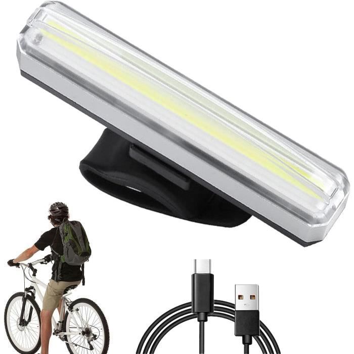 Lampe Frontale Vélo LED Rechargeable, Étanche IPX6
