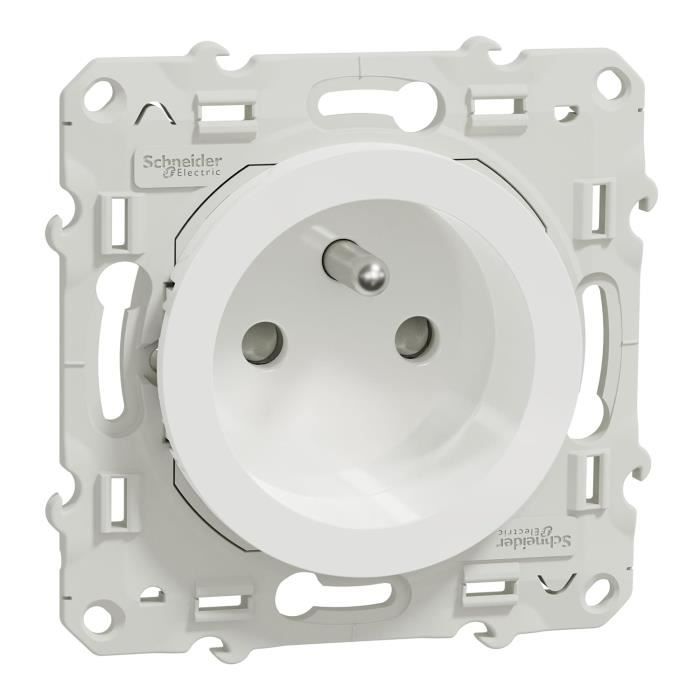 Legrand 572521 Prise De Courant 2p+t 10/16a A Eclipses Arteor Carre Magnesium 674501