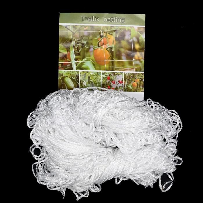 Filet à Ramer Tenax Flora 2x20m Vert - Support Plantes Grimpantes Tomates, Haricots - Potager