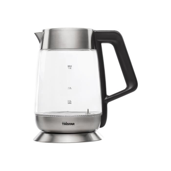 Tristar Bouilloire électrique WK-3375 2200 W 1,8 L Verre